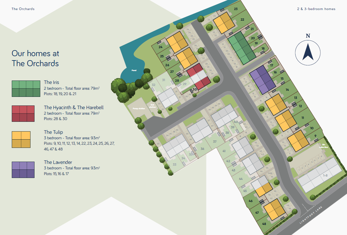 The Orchards site plan
